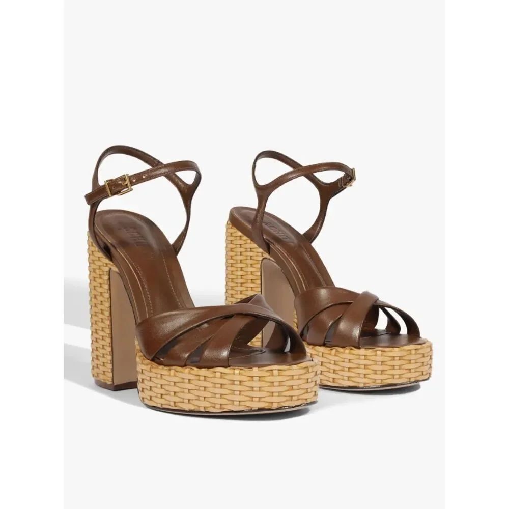 KEEFA STRAW SANDAL - Picture 2 of 11
